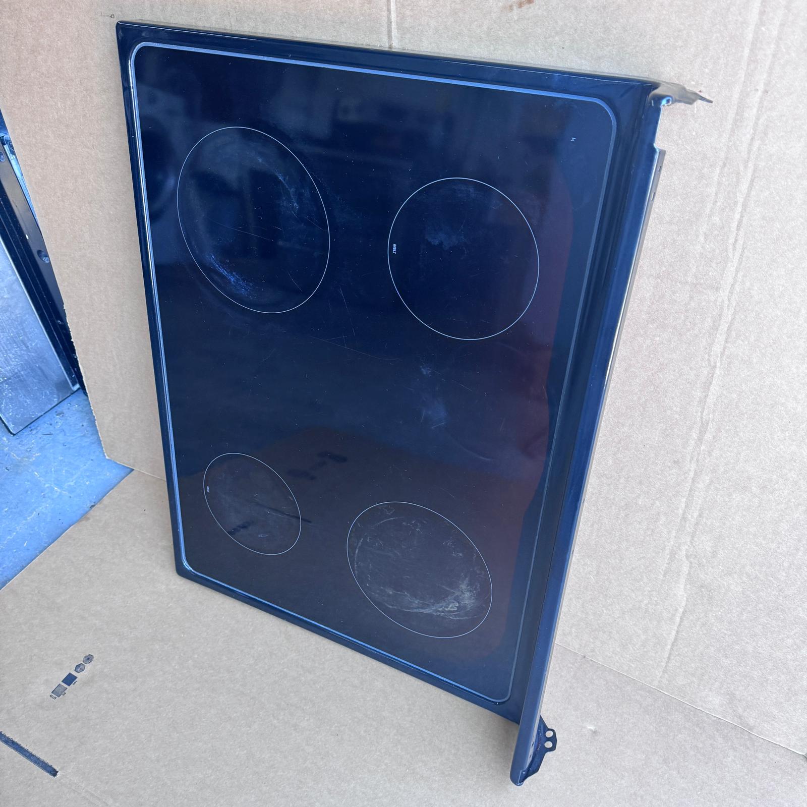 Amana Range Glass Main Cooktop W10906141 Amana Range Glass Main Cooktop W10906141